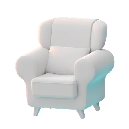 Sillón  3D Icon