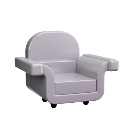 Sillón  3D Icon