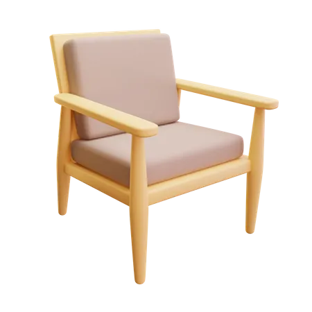 Sillón  3D Icon