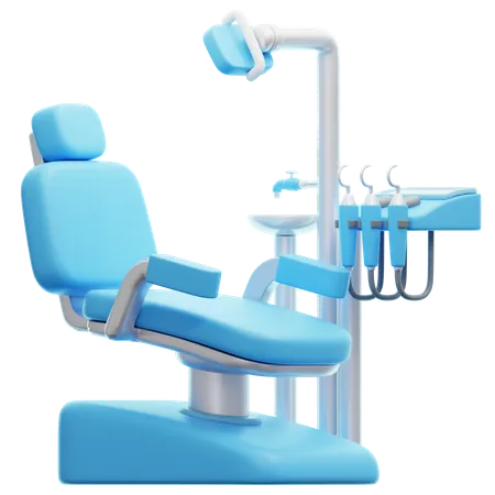 Silla dental  3D Icon