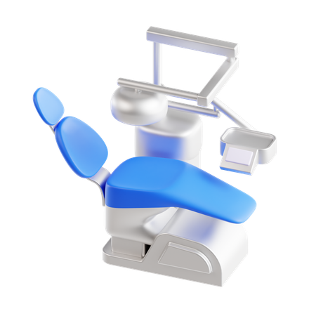 Silla dental  3D Icon