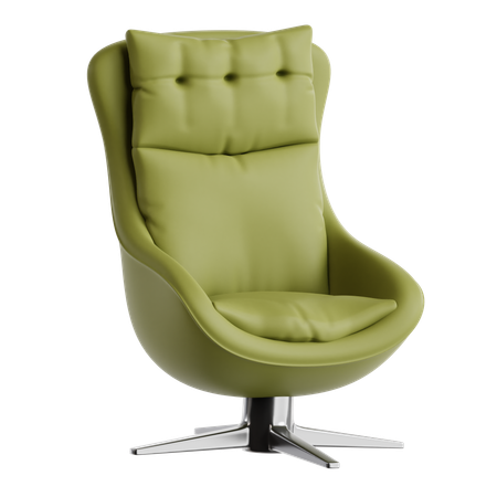 Sillón orejero  3D Icon