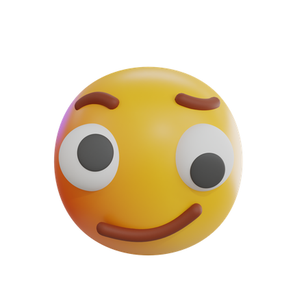 Silly Face Sticking Emoji  3D Icon