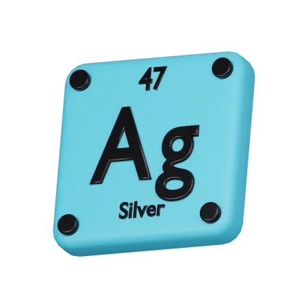 Silver  3D Icon