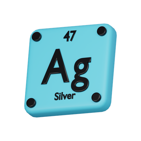 Silver  3D Icon