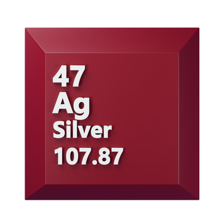 Silver  3D Icon