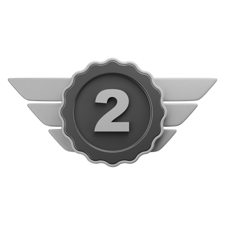 Silver Award  3D Icon