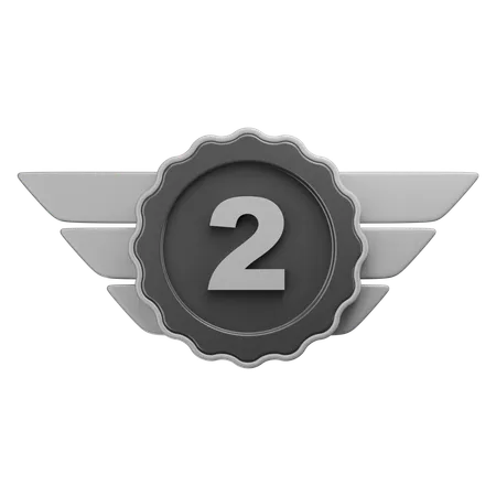 Silver Award  3D Icon