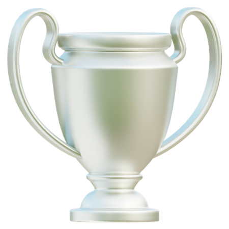 Silver Championship Trophy  3D Icon