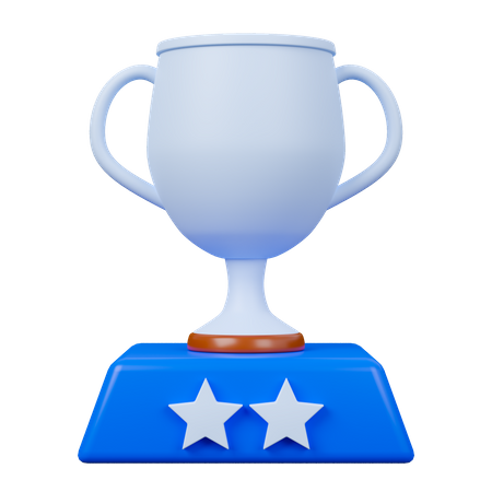 Silver Cup  3D Icon
