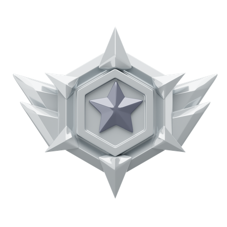 Silver Medal  3D Icon