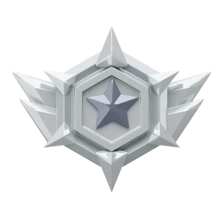 Silver Medal  3D Icon