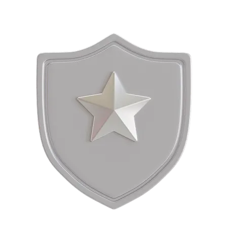 실버 등급  3D Icon