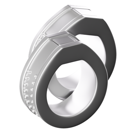 Silver Ring  3D Icon