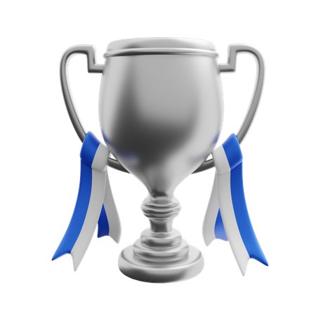Silver Trophy  3D Icon