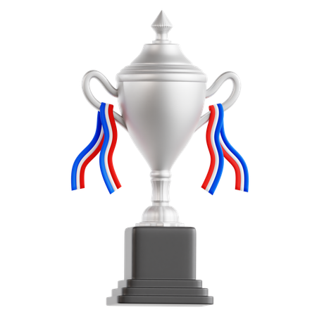 Silver Trophy  3D Icon