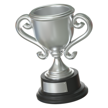 Silver Trophy  3D Icon