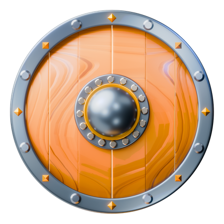 Silverwood Shield  3D Icon