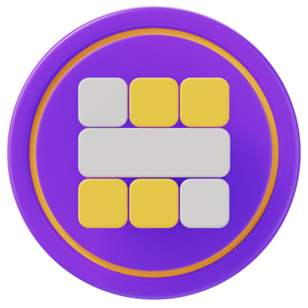 SIMチップ  3D Icon