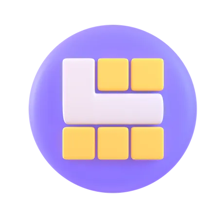 Sim Chip  3D Icon