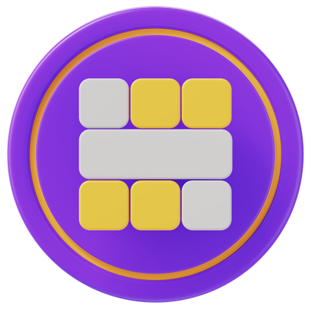 Sim Chip  3D Icon