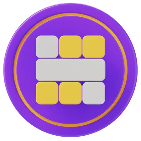 Sim Chip  3D Icon