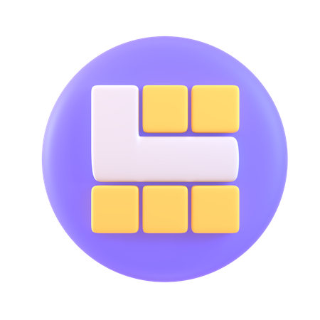Sim Chip  3D Icon
