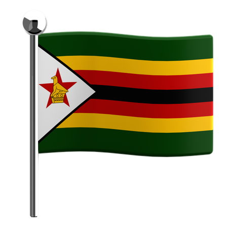 Zimbabwe  3D Icon