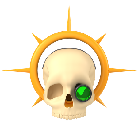 Símbolo da morte  3D Icon