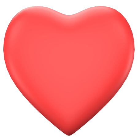 Símbolo de amor  3D Icon