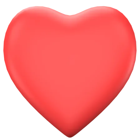 Símbolo de amor  3D Icon