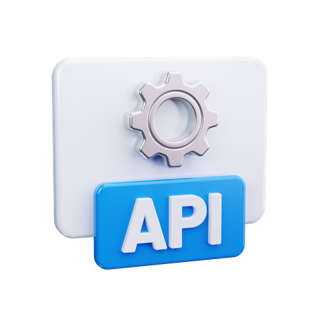 Símbolo de API  3D Icon
