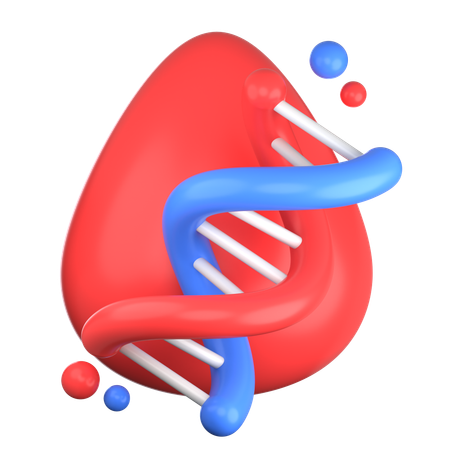 Símbolo de DNA  3D Icon