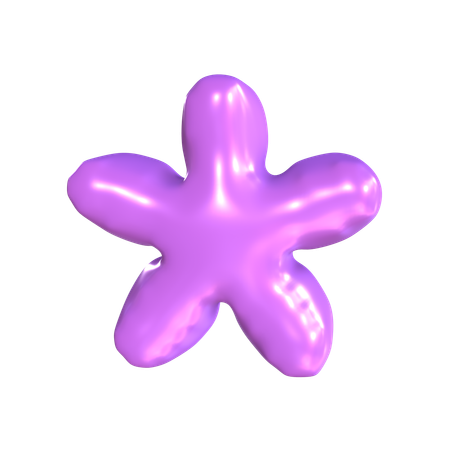Símbolo de estrela  3D Icon