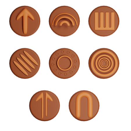 Símbolo del tiempo de los sueños  3D Icon