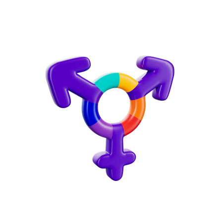 Símbolo homossexual  3D Icon