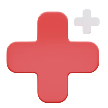 Símbolo médico  3D Icon