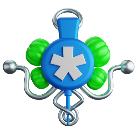 Símbolo medico  3D Icon