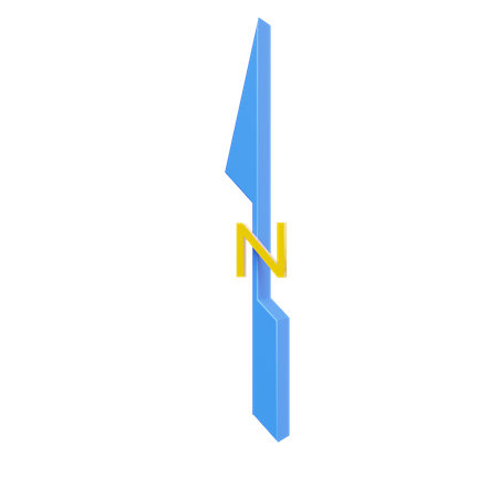 Símbolo del norte  3D Icon