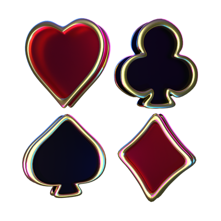 Simbolos de cartas  3D Icon