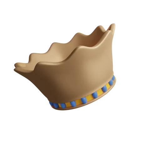 Simple Crown 3D Icon