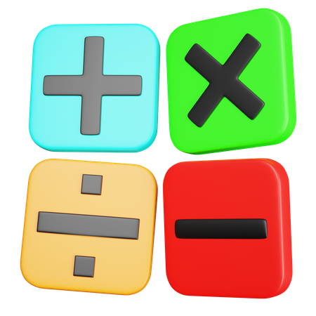 Simple Formula  3D Icon