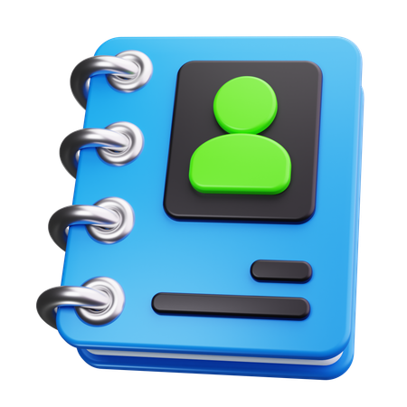 Simple Notepad  3D Icon