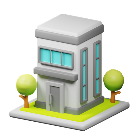 Simple Office  3D Icon