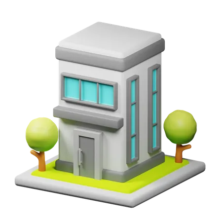 Simple Office 3D Icon