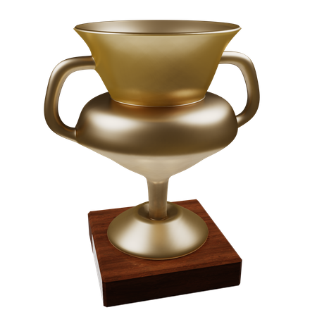 Simple Trophy  3D Icon
