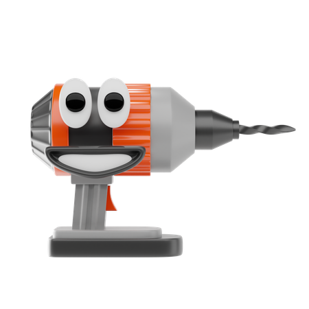 Taladro de construcción  3D Icon