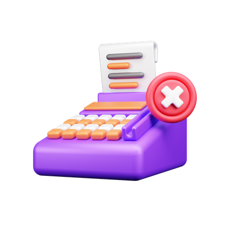 Sin escribir  3D Icon