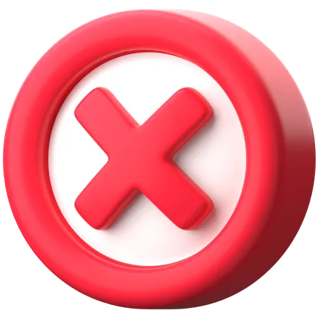 Sin éxito  3D Icon