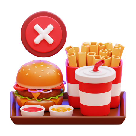 Sin merienda  3D Icon